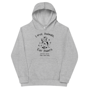 Love Animals Eat Plants Youth Hoodie