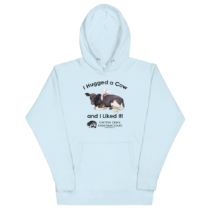 I Hugged a Cow Hoodie