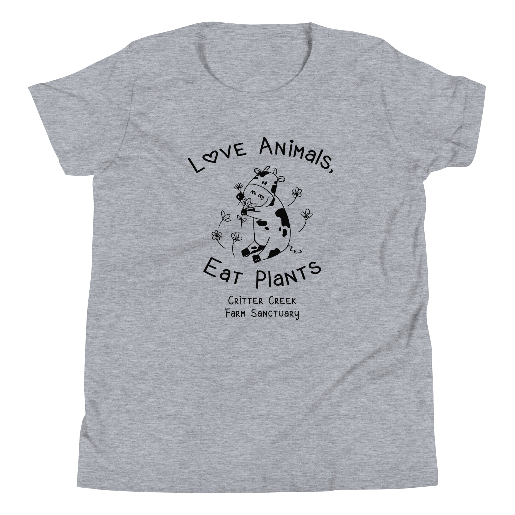 Love Animals Eat Plants Youth Tee - Image 3