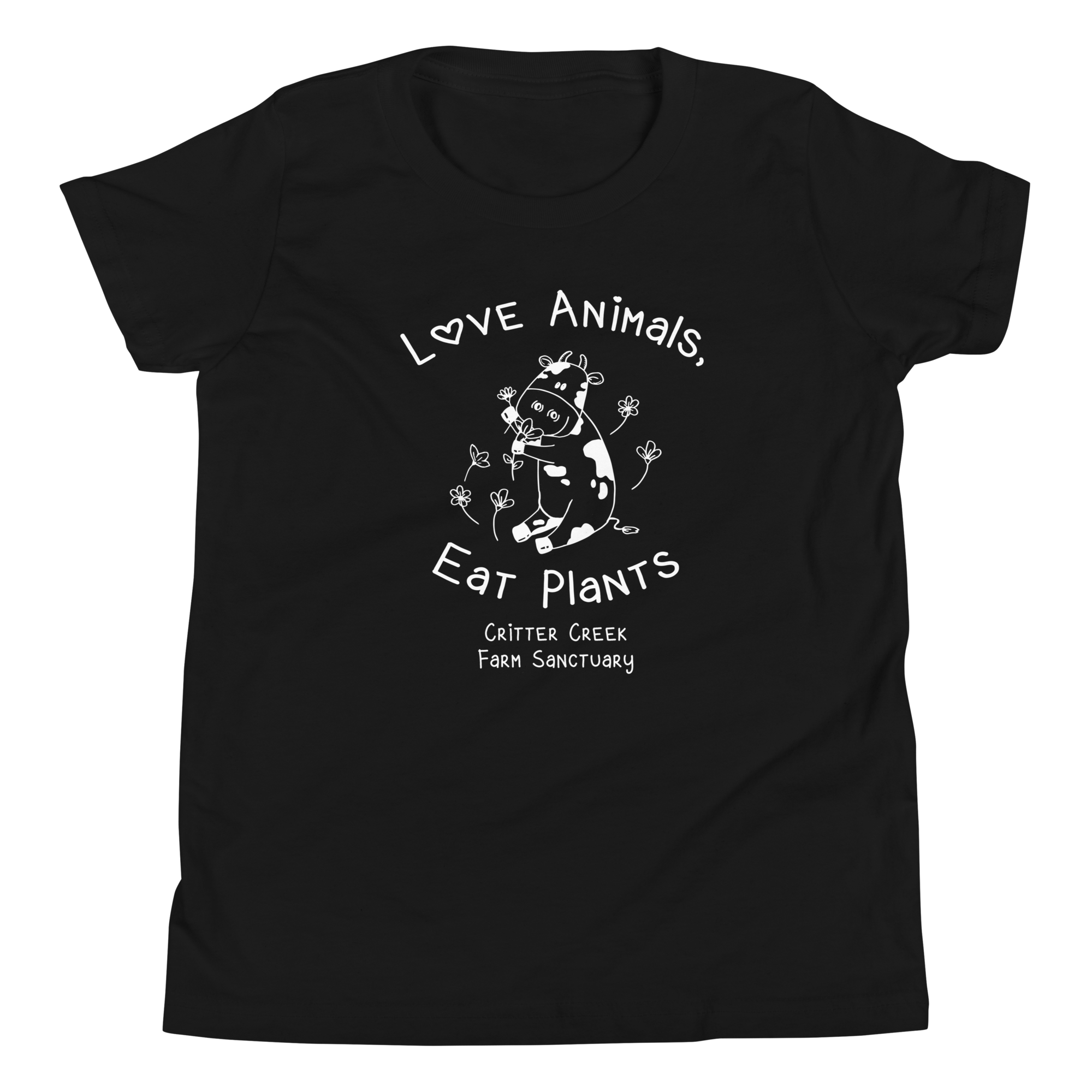 Love Animals Eat Plants Youth Tee - Image 5