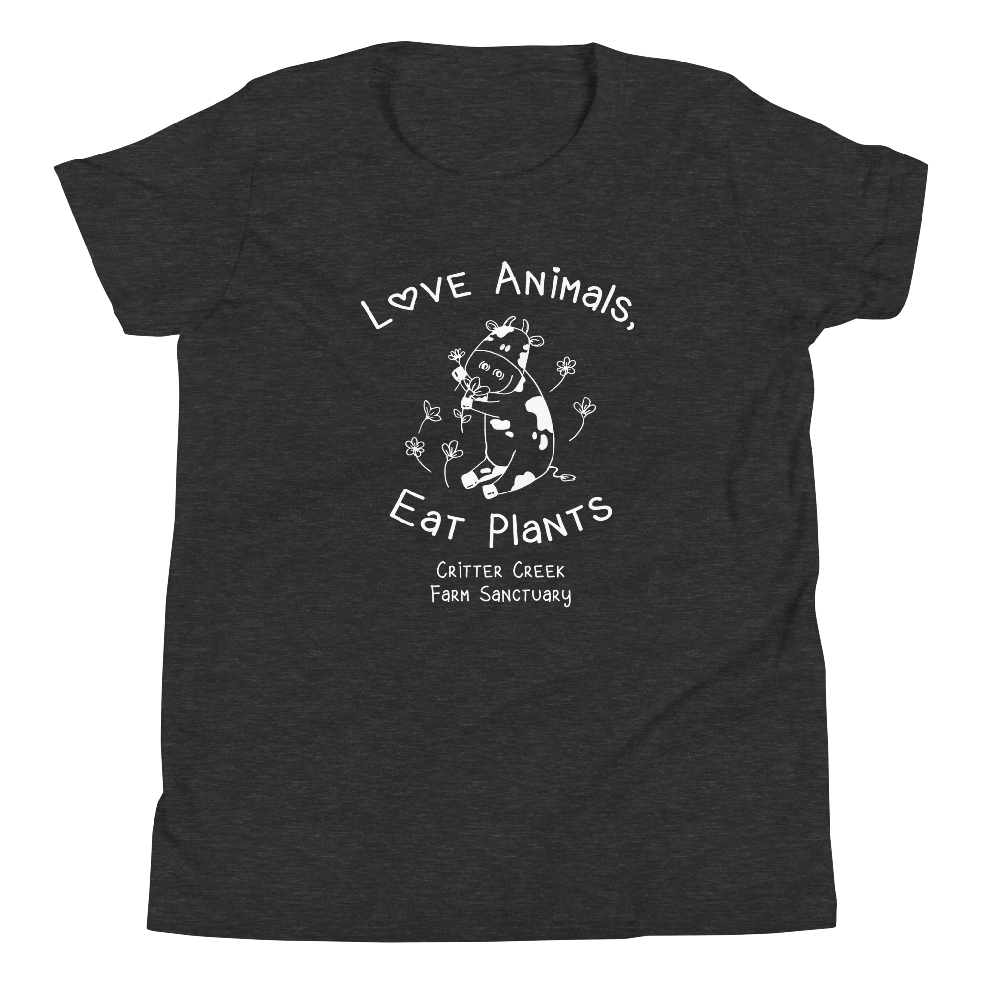 Love Animals Eat Plants Youth Tee - Image 9