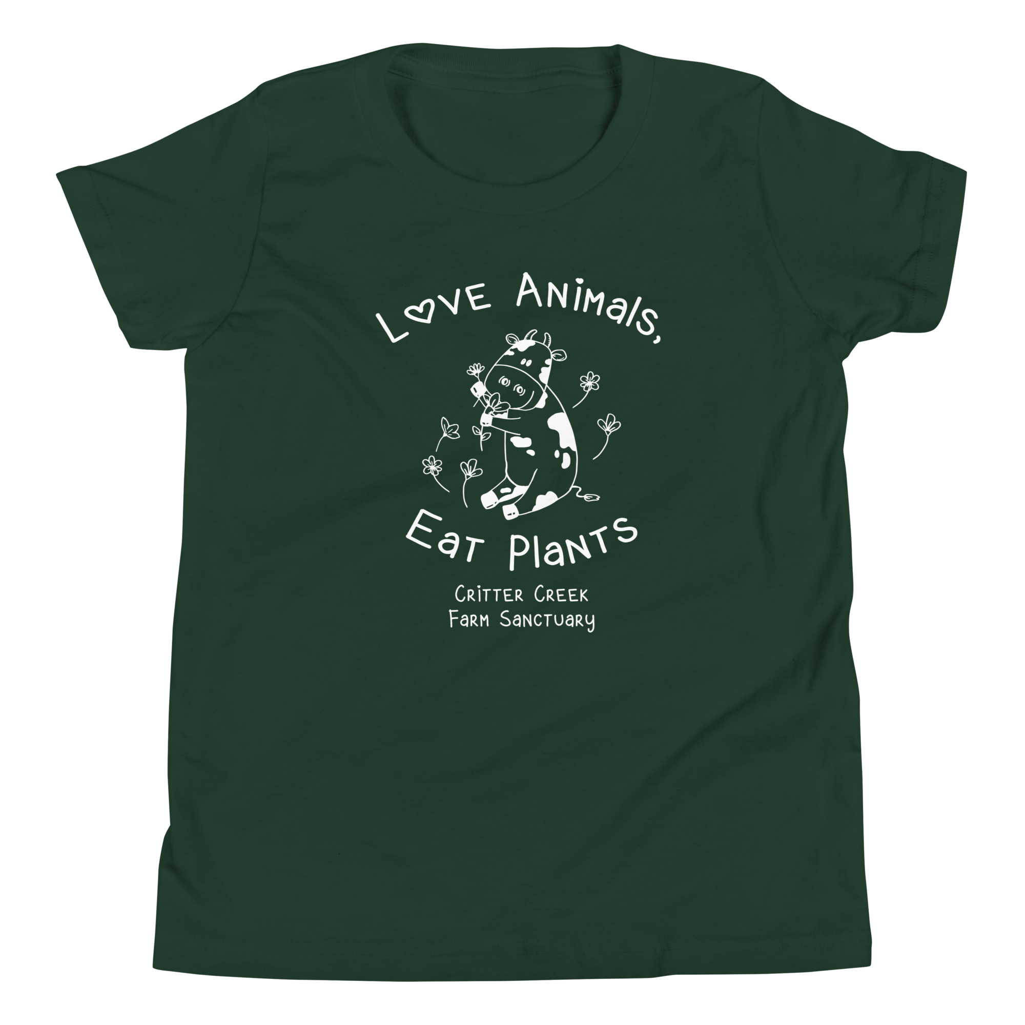 Love Animals Eat Plants Youth Tee - Image 8