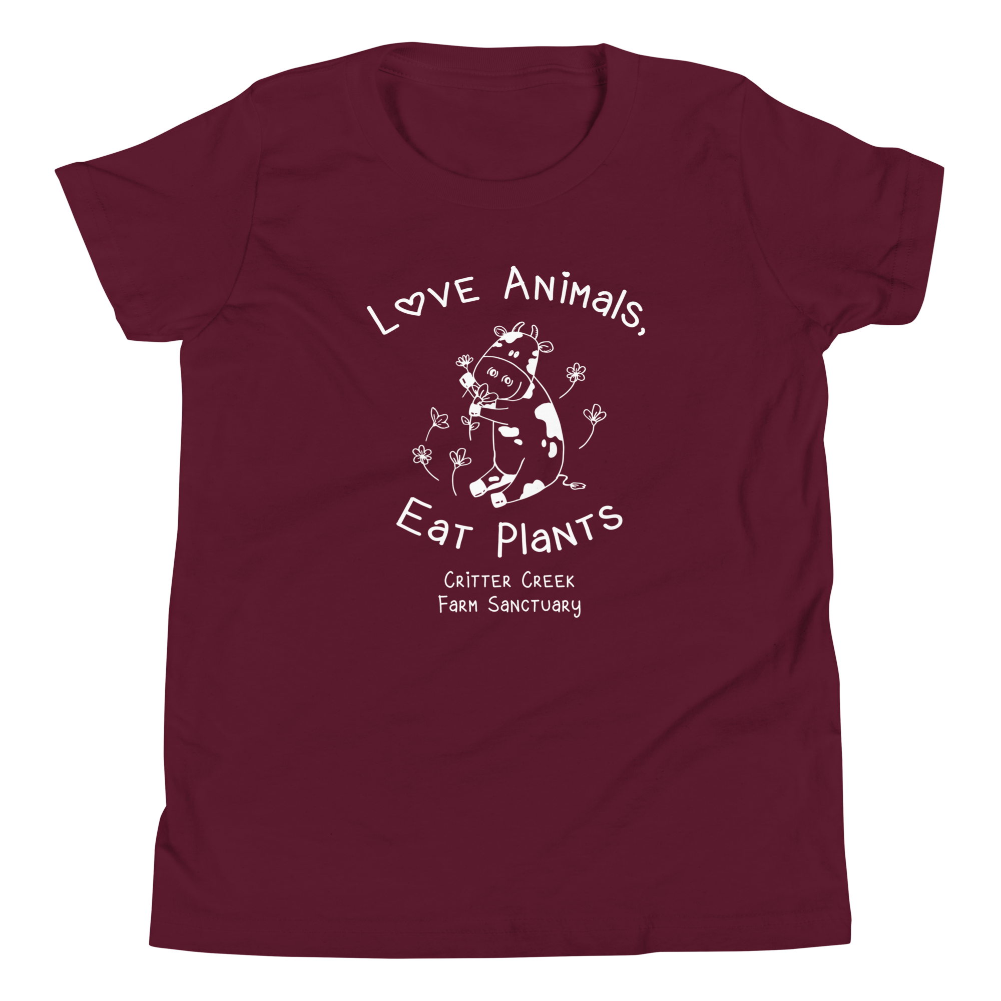Love Animals Eat Plants Youth Tee - Image 7